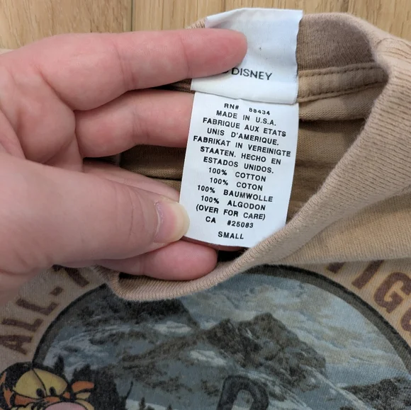 Vintage Disney Tigger T-shirt - Picture 4 of 5